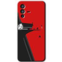 Vivo V23 5G Kılıf HD Desen Baskılı Arka Kapak - Avengers Tower