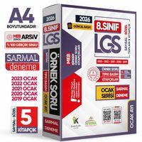2026 8 Sınıf LGS Ocak Ayı MEB Örnek Soru Tıpkı Basım Sarmal Deneme Paketi 5li Dijital Çözümlü