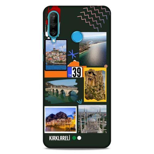 Lopard Huawei P30 Lite Uyumlu Kılıf Şehirli ※ (39) Kırklareli Liquid Crystal Kılıf