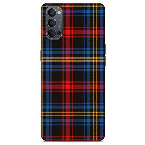 Gömlek (2) Desenli Silikon Kapak Telefon Kabı Oppo Reno 4 Kılıf