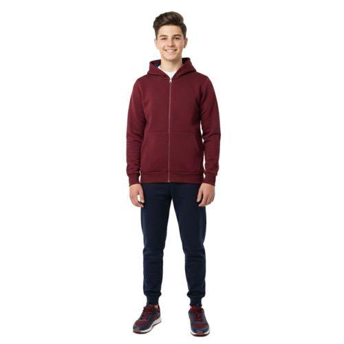 Erkek Çocuk Kapüşonlu Fermuarlı 3 İplik Eşofman Takım BGL-ST05050