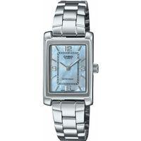 Casio LTP-1234DS-2ADF Quartz Çelik Gri Mavi Sedef Kadran 21 mm Kadın Kol Saati