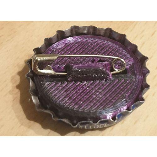 Şişe Kapağı Pin Rozeti Adaptörü (Bu ürün Sadece Plastik parçadır - Almadan Önce Soru Sorabilirsiniz)