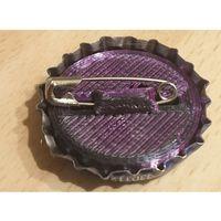 Şişe Kapağı Pin Rozeti Adaptörü (Bu ürün Sadece Plastik parçadır - Almadan Önce Soru Sorabilirsiniz)