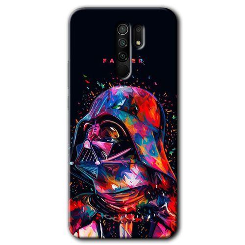 Potkal Hediye Fabrikası Xiaomi Redmi 9 Kılıf HD Desen Baskılı Arka Kapak - Blur Lights