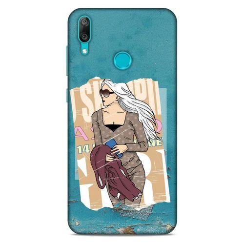 Sokak Modası 49 Huawei Y7 Prime 2019 Kılıf Desenli Silikon