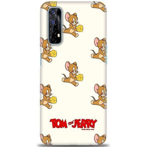 Realme 7 Kılıf HD Baskılı Kılıf - Jerry + Tam Ekran Koruyucu