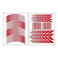 YAMAHA Yamaha Reflektör Kırmızı Racing R25 Uyumlu 1 Set Jant Şeridi