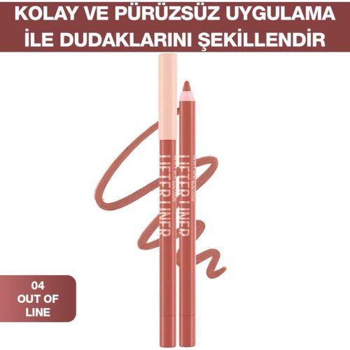 Maybelline New York Lifter Liner Nude Tonlu Dudak Kalemi- 04 Out of Line