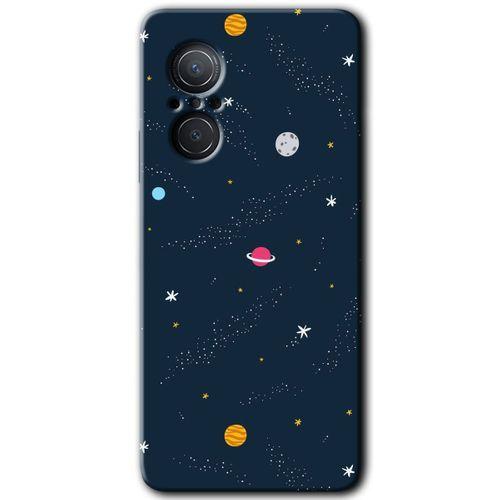 Potkal Hediye Fabrikası Huawei Nova 9 SE Kılıf HD Desen Baskılı Arka Kapak - Yarım Mermer