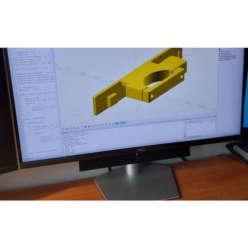Dell Monitörler için Sound Bar AX510 Montaj Aparatı Parametrik 3D Baskı (Bu ürün Sadece Plastik parçadır - Almadan Önce Soru Sorabilirsiniz)