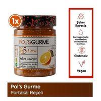 Pol’s Gurme Chia Tohumlu Şekersiz Portakal Reçeli 380 Gr