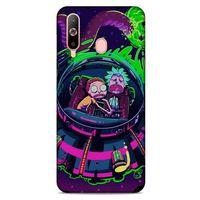 Samsung Galaxy A60 Uyumlu Kılıf Rick And Morty (30) Silicone Case Doofus Rick