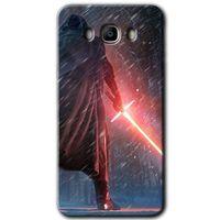 Potkal Hediye Fabrikası Samsung Galaxy J7 2016 Kılıf HD Desen Baskılı Arka Kapak - Kylo Ren