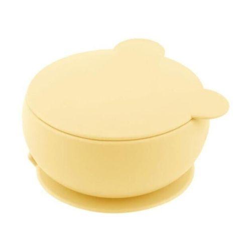 OiOi OiOi Silikon Kapaklı Kase Mellow Yellow
