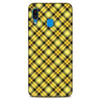 Gömlek (4) Desenli Silikon Kapak Telefon Kabı Samsung Galaxy A30 Kılıf