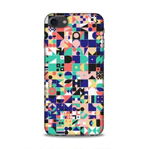 Apple Iphone 7 Uyumlu Kılıf Insomnia (40) Fit Silikon Kılıf Minik Kareler