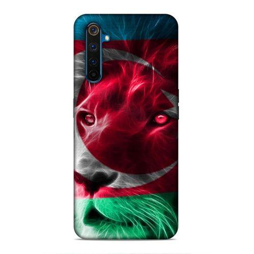 Realme 6 Pro Uyumlu Kılıf Azarbaijan (23) Ultra Koruma Kılıfı Aslan Bayrak