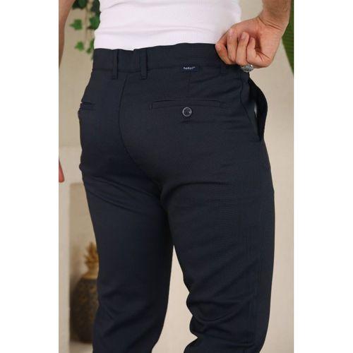 Erkek Casual Slim Fit Cord Desenli Kumaş Pantolon