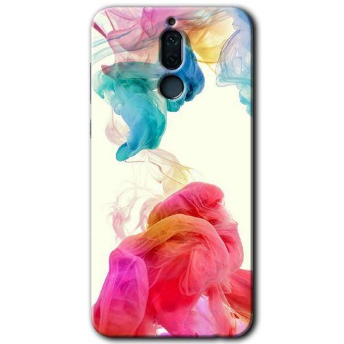 Huawei Mate 10 Lite Kılıf HD Desen Baskılı Arka Kapak - Gökkuşağı Color