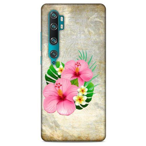 Lopard Xiaomi Mi Cc9 Pro Uyumlu Kılıf Bahar (17) Tasarım Kılıf Pembe Yeşil