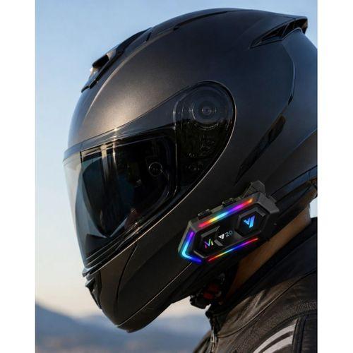 Motosiklet Kaskı İçin Bluetooth Intercom Kulaklık Uzun Pil Ömrü