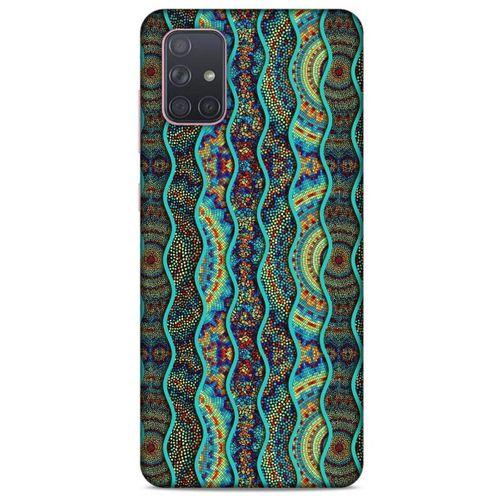 Samsung Galaxy A71 Kılıf Baskılı Özel Seri Taşlı (32) Soft Silikon Kılıf