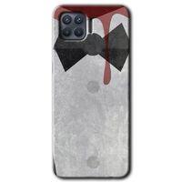 Oppo Reno 4 Lite Kılıf Baskılı Arka Kapak - Gentleman Blood +Tam Ekran Koruyucu