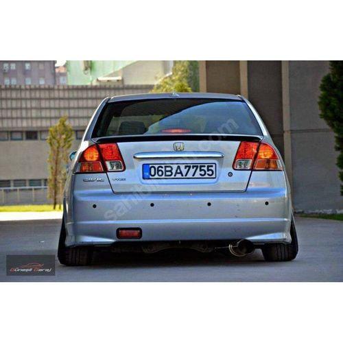Honda Civic Uyumlu Vtec 2 İnce Spoiler (Fiber)