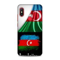 Xiaomi Redmi Note 6 Pro Uyumlu Kılıf Azarbaijan (13) Silikon Kap Bayraklar