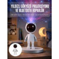 Gün Batımı Lambası Işık Arka Plan Projektör Sevimli Astronot Enerji Tasarruflu Yeni Nesil