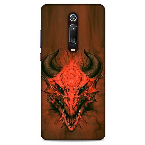 Xiaomi Mi 9T Pro Kılıf Dragons (14) Lansman Kılıf Kırmızı Boynuzlu Ejderha