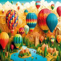 20086 PUZZLE 500 HOT AİR BALLOON FESTİVAL