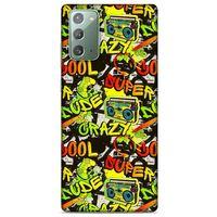 Graffitix (28) Desenli Silikon Kapak Samsung Galaxy Note 20 Kılıf