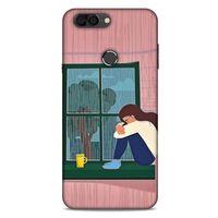 Vestel Venüs V6 Kılıf Depresyon (18) Telefon Kılıfları Pembe Yeşil