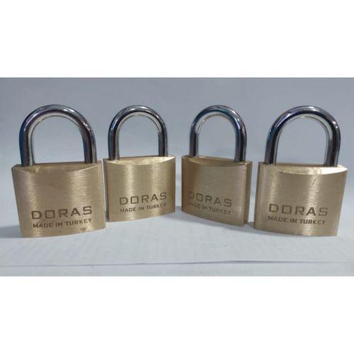 Ersa Doras 40 Mm 4 lü Sarı Pas Sistem Asma Kilit