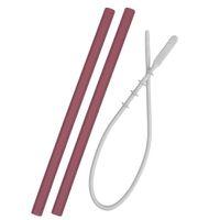 OiOi Silikon Pipet 2li ve Temizleme Fırçası Velvet Rose