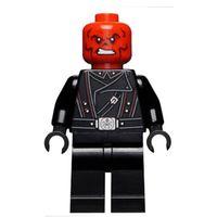 Lego Minifigür Red Skull Black Belt sh0652