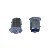 SEVGENT 12V 21*5 Çift Duyu Şaşı Tırnak 22 Led Kırmızı Çakar Ampül 1016 2 Li Set