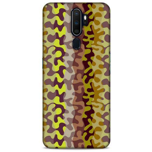 Kamuflaj 87 Oppo A9 2020 Kılıf Silikon Kapak