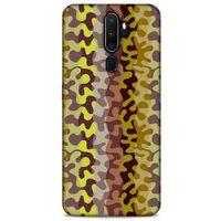 Kamuflaj 87 Oppo A9 2020 Kılıf Silikon Kapak
