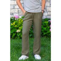Beli Lastikli Multi Çift Cepli Müslin Kadın/Erkek Unisex Yazlık Pantolon Haki Hk