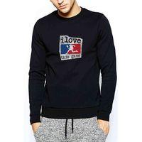 Pubg Ilovethisgame Baskılı Siyah Erkek Sweatshirt
