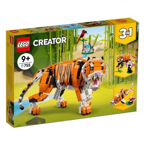 Eğitici Çocuk  LEGO Creator 3’ü 1 Arada Muhteşem Kaplan 31129