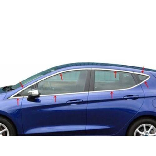 Ford Uyumlu Fiesta Mk7 2019+ 16 Parça Cam Çerçevesi