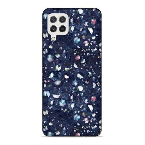 Samsung Galaxy A22 Uyumlu Kılıf Utopia (36) Glitter Kılıf Kahverengi