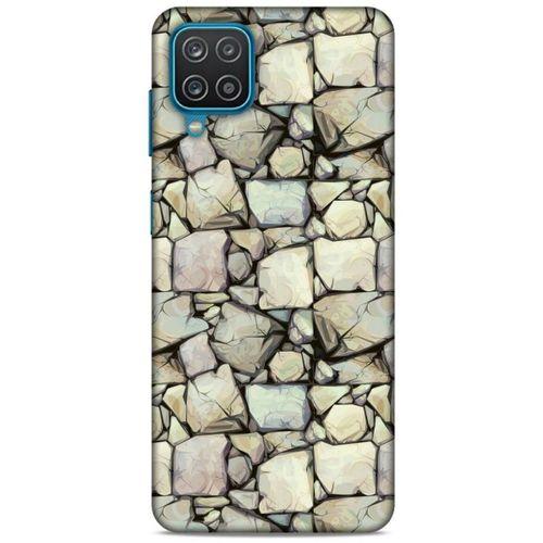 Lopard Samsung Galaxy A12 Uyumlu Kılıf Taşlı (3) Kapak