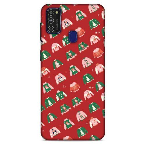 Yılbaşı Süsleri 05 Samsung Galaxy M21 Kılıf Silikon Kapak