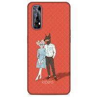 Huawei P Smart 2021 Kılıf FunnyMaX (15) Antişok Kılıf Kırmızı Kedi Köpek
