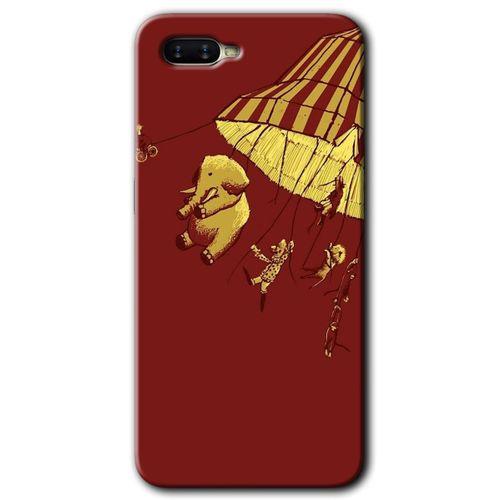 Oppo Rx 17 Neo Kılıf HD Desen Baskılı Arka Kapak + Temperli Cam - Zoo